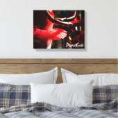 ダンスアートバレエの練習 キャンバスプリント (インサイチュ (寝室))