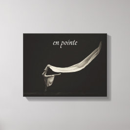 ダンスアートバレエアンポインテダンサー キャンバスプリント