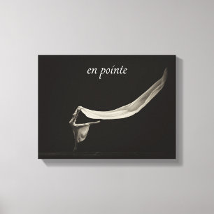 ダンスアートバレエアンポインテダンサー キャンバスプリント