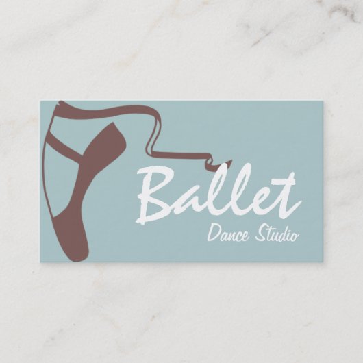 ダンスインストラクタースタジオレッスンズ名刺 名刺 (正面)