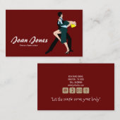 ダンスインストラクター名刺 名刺 (正面/裏面)