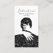 ダンスインストラクター社交ダンスサルサビジネスカード 名刺 (正面)