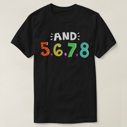 ダンスインストラクター ダンサー ダンシング Tシャツ (デザイン正面)