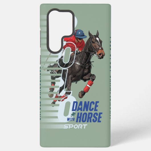 ダンスウィズホース (ポロスポーツ) | SAMSUNG GALAXYケース (裏面)