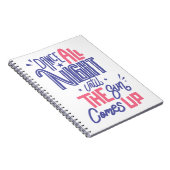 ダンスオおもしろいールナイト引用文-ダンサー踊り ノートブック (右側)