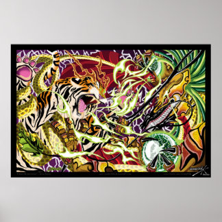 ダンスオブアセンションフォトプリント ポスター