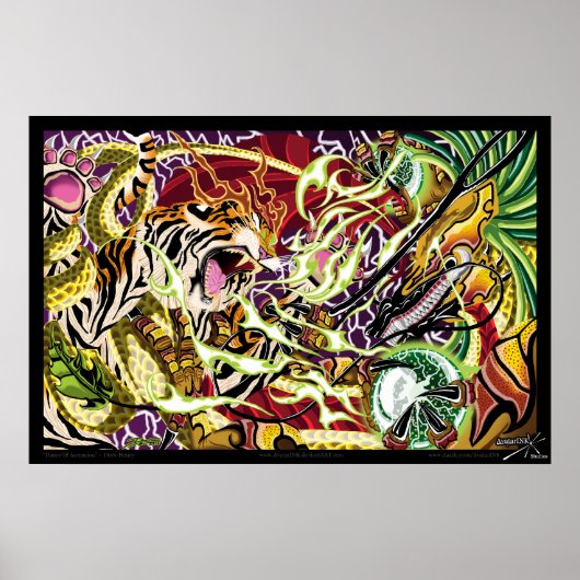 ダンスオブアセンションフォトプリント ポスター (正面)