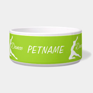 ダンスカスタム文字&カラーペットボウル ボウル