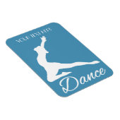 ダンスカスタム文字&カラーマグネット マグネット (右側)