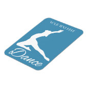 ダンスカスタム文字&カラーマグネット マグネット (左側)