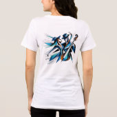 ダンスカラフル調和 トライブレンドＴシャツ (裏面)
