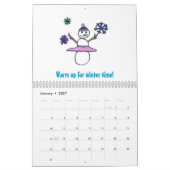 ダンスカレンダー2025 カレンダー (1月 2027)