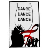 ダンスガールモダンカスタム ミディアムペーパーバッグ (正面)