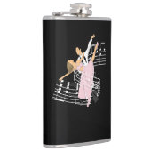 ダンスクラシック社交ダンス踊り フラスク (右)