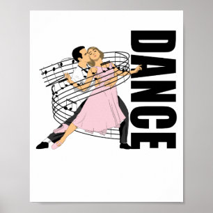 ダンスクラシック社交ダンス踊り ポスター