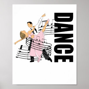ダンスクラシック社交ダンス踊り ポスター