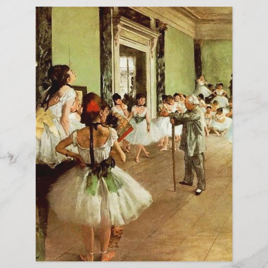 ダンスクラスのフライヤー チラシ (正面)