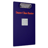 ダンスクラス名簿 クリップボード (右)