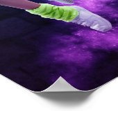 ダンスクラブネオンサインのポスター ポスター (角)