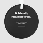 ダンスクリーンカバローザラウンド オーナメント (裏面)