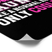 ダンスクールおばさん踊りおばさん ポスター (角)