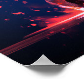 ダンスクールヒップホップ女の子 ポスター (角)