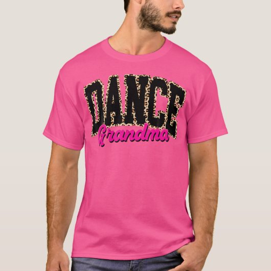 ダンスグランマヒョウ踊りライフガールズウィメンダン Tシャツ (正面)
