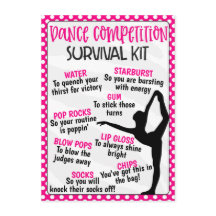 ダンスコンペティションサバイバルキット