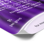 ダンスコンペティションPTA PTOポスター ポスター (角)