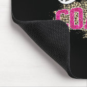 ダンスコーチレオパードおもしろい踊りコーチ母D マウスパッド (コーナー)