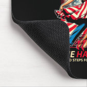 ダンスザハリスホイマーフォワード2ステップなしステップ マウスパッド (コーナー)