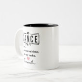 ダンスシスター ツートーンマグカップ (正面左)