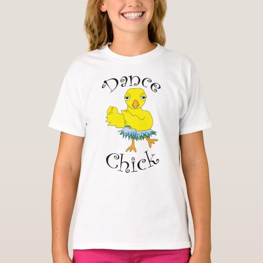 ダンスシック文字 Tシャツ (正面)