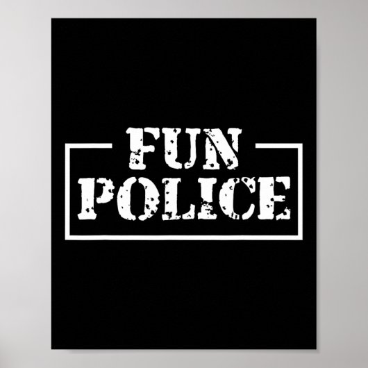 ダンスシャペロンおもしろい警察踊り保安官州C ポスター (正面)