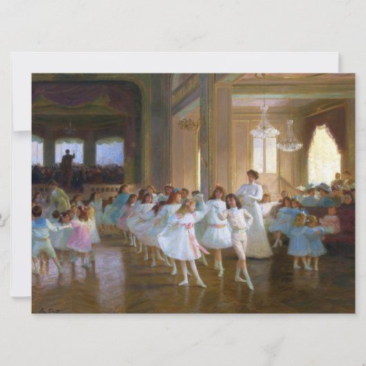 ダンスショー（若手ダンサーのためのバレエ教室） カード (正面)