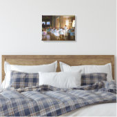 ダンスショー（若手ダンサーのためのバレエ教室） キャンバスプリント (インサイチュ (寝室))