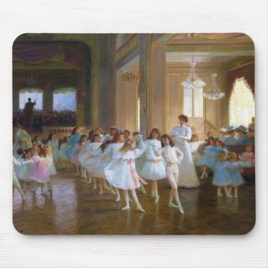 ダンスショー(若手ダンサーのためのバレエ教室) マウスパッド (正面)