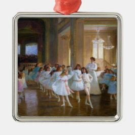 ダンスショー（若手ダンサーのためのバレエ教室） メタルオーナメント