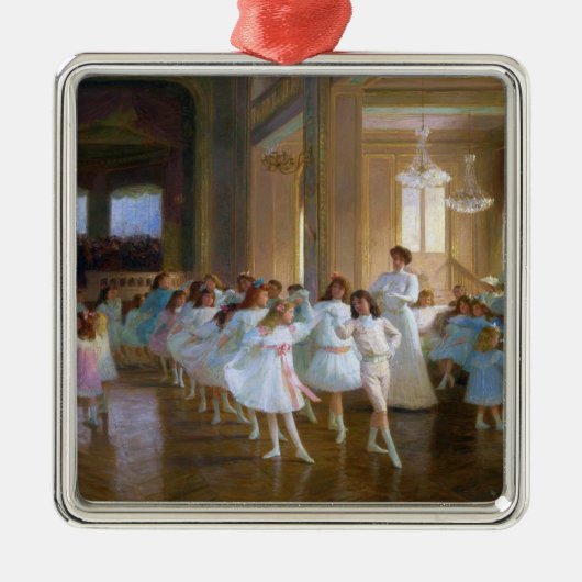 ダンスショー（若手ダンサーのためのバレエ教室） メタルオーナメント (正面)
