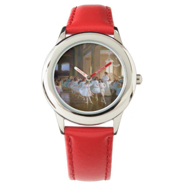 ダンスショー（若手ダンサーのためのバレエ教室） 腕時計 (正面)