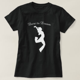 ダンスジャンプモダンの夢を見る Tシャツ
