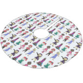 ダンススクールスタジオバレエタップジャズライリカルアクロ ブラッシュドポリエステルツリースカート (アングル)