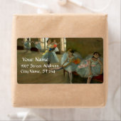 ダンススクール/バレリーナバレエダンサーのブルーダンス ラベル (インサイチュ)