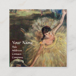 ダンススクール/バレリーナバレエダンサー スクエア名刺