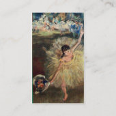 ダンススクール/バレリーナバレエダンサー 名刺 (裏面)