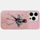 ダンススクール/ピンクバレリーナバレエダンサー Case-Mate iPhoneケース (裏面 (横))