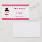 ダンススクール 名刺 (正面/裏面)