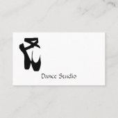 ダンススタジオスクール 名刺 (裏面)