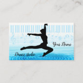 ダンススタジオ 名刺 (正面)
