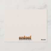 ダンスソールポストカード ポストカード (裏面)